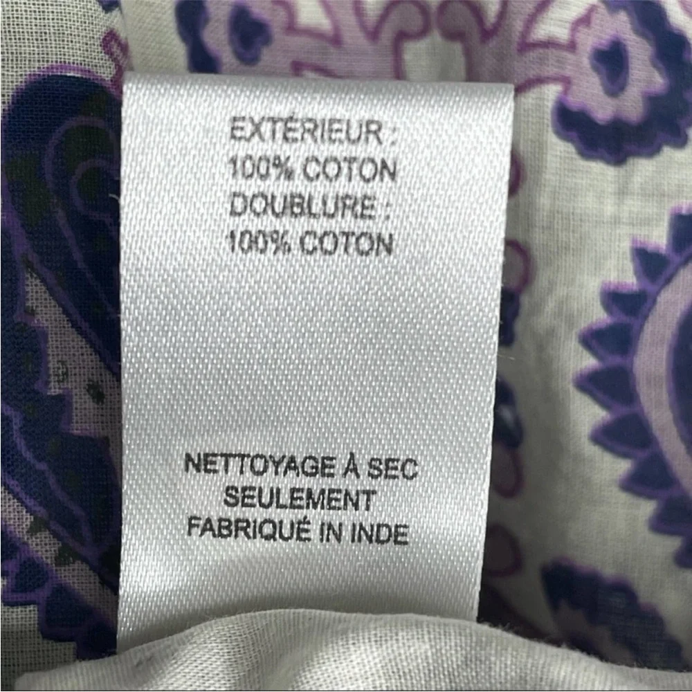 Sea New York Brigitte Border Long Sleeve Romper Size 12 Multicolor Purple NWOT - Picture 15 of 16